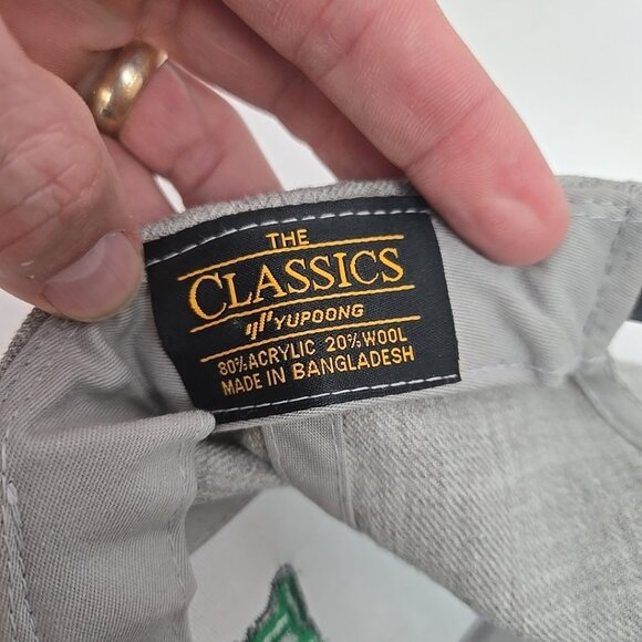 Oliphant Brewing Hat Cap Snapback Gray Black Brim Craft Beer Brewery Wisconsin - Picture 6 of 6